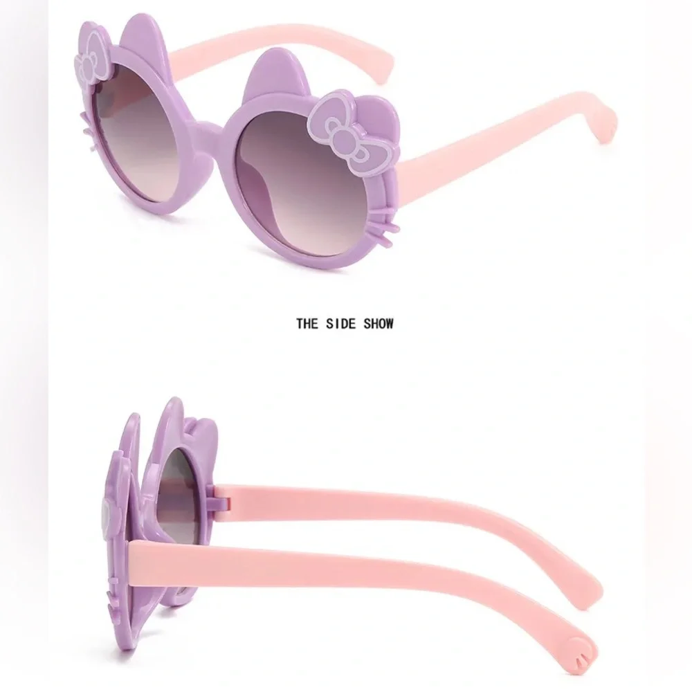 Hello Kitty Fashion Pink & Purple Sunglasses 🕶️ UV400 Protection Polarized